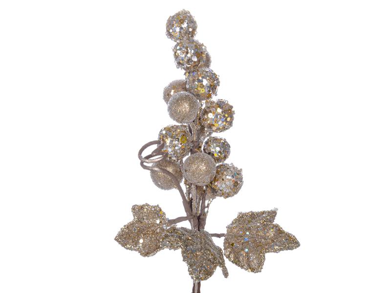 Елочное украшение Elen Виноград (66-038)