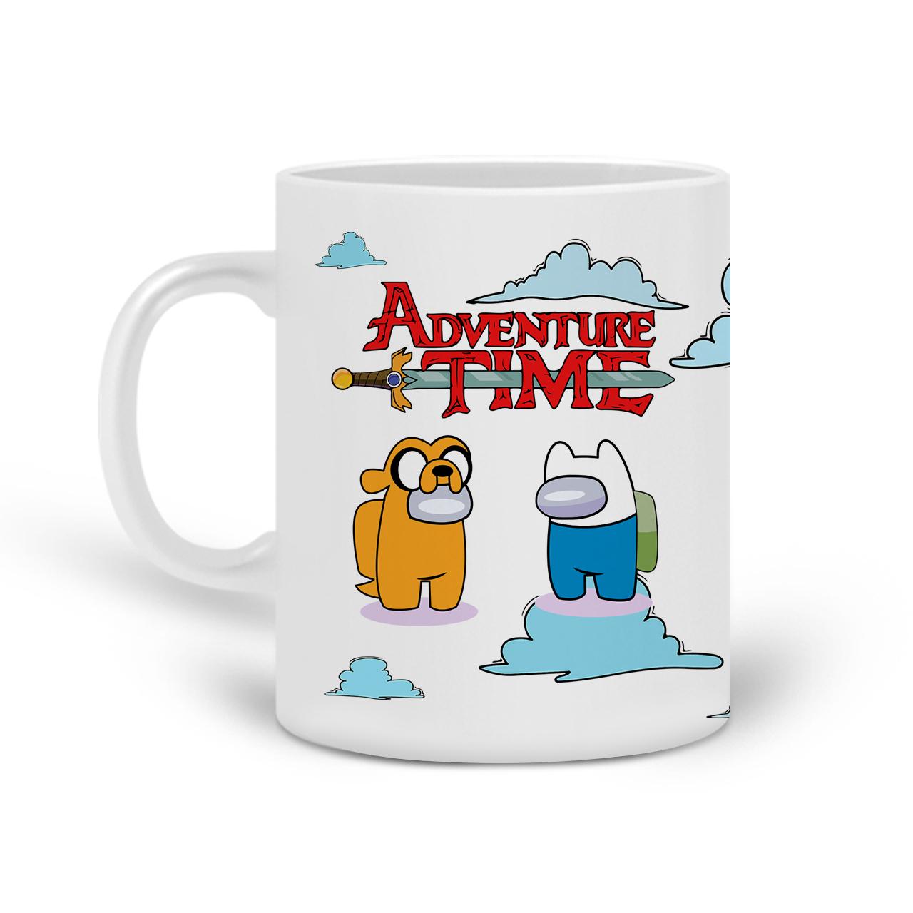 Чашка керамическая Among Us Adventure Time Finn & Jake 330 мл (20259-2414) - фото 1