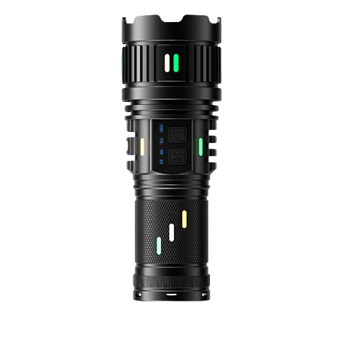 Фонарь ручной VOLTRONIC CB-G401Y-30W Night Vision FLUORESCENCE Zoom Power Bank Type-C Черный (00000010134)