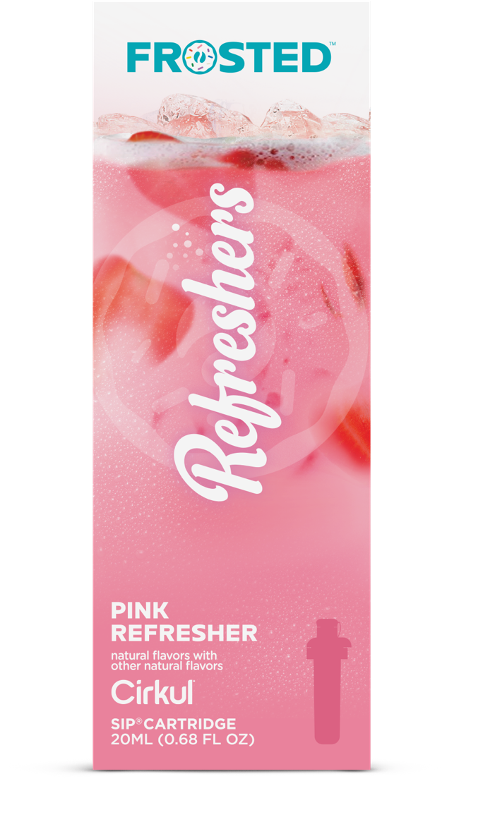 Картридж для Cirkul Pink Frosted Refreshers 20 мл (40379) - фото 3 Картридж для Cirkul Pink Frosted Refreshers 20 мл (40379) - фото 3