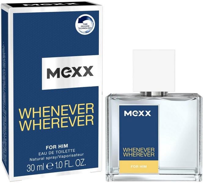 Туалетная вода для мужчин Mexx Whenever Wherever For Him 30 мл (70352)