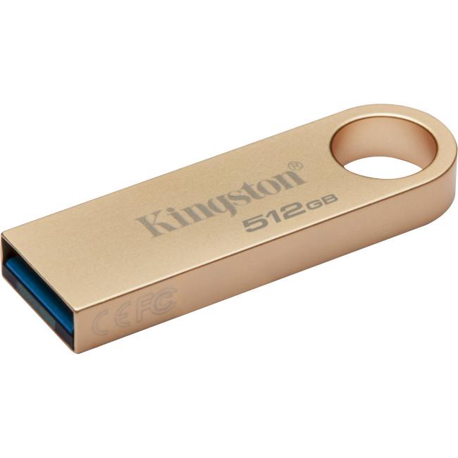 Флеш-пам'ять USB Kingston DataTraveler SE9 G3 512 Гб Золотистий (DTSE9G3/512GB) - фото 1