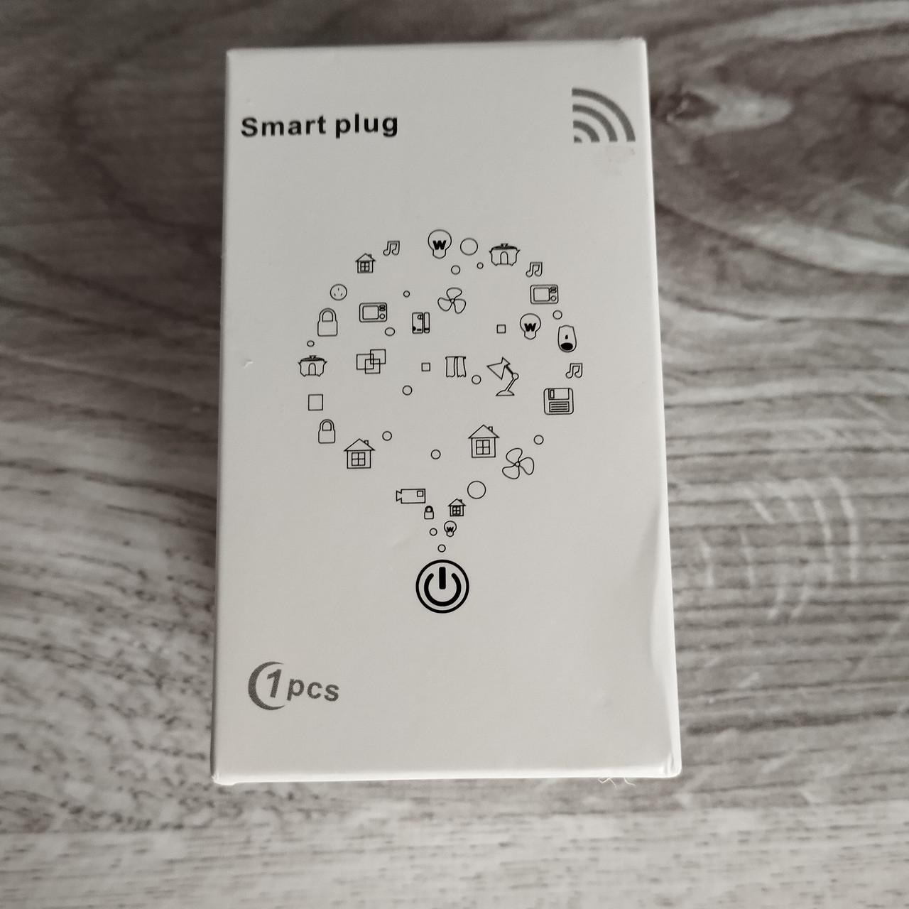 Розумна розетка Tuya Smart Life 16А лічильником електроенергії Білий (2612939336) - фото 6 Розумна розетка Tuya Smart Life 16А лічильником електроенергії Білий (2612939336) - фото 6