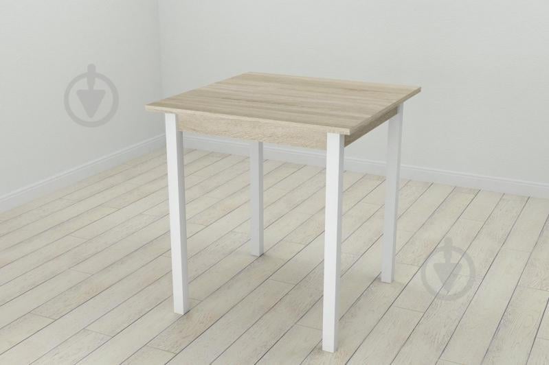 Стол кухонный Ferrum-decor Диего 75x70x70 Белый ДСП Сонома 16мм (DIE0032) Стол кухонный Ferrum-decor Диего 75x70x70 Белый ДСП Сонома 16мм (DIE0032)