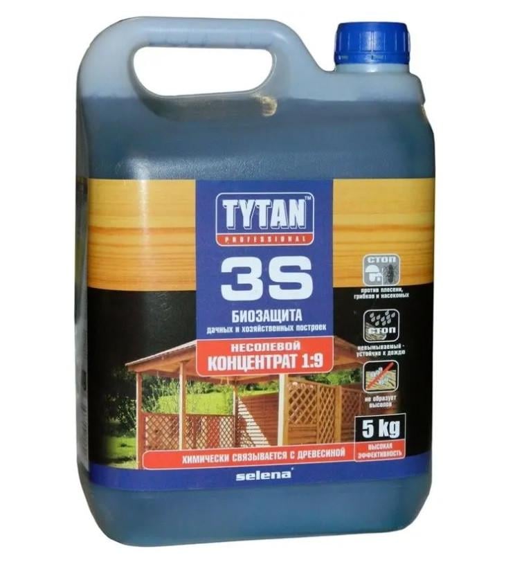 Титан биозащита строительной древесины 5 л (3S)