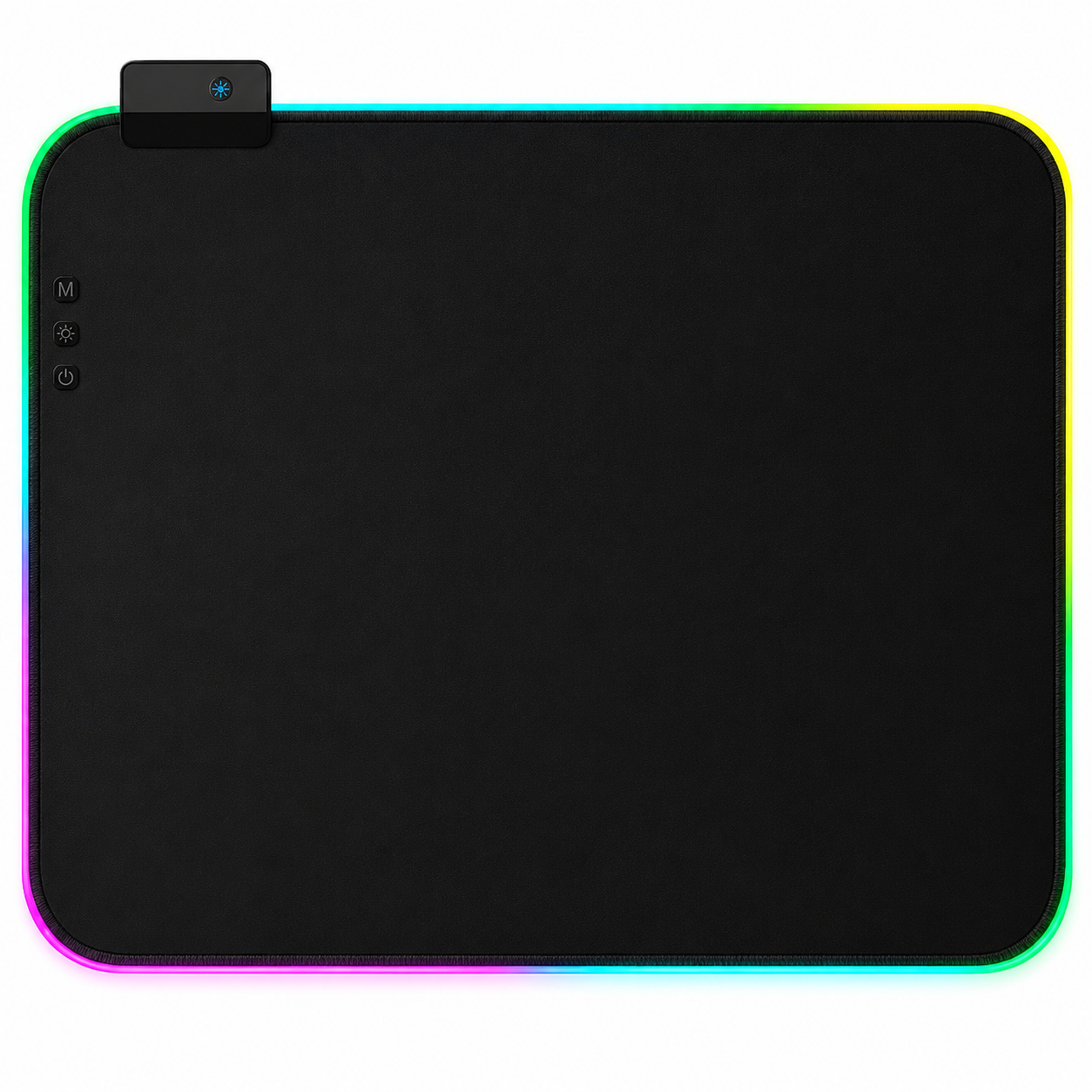 Килимок для мишки з RGB-підсвічуванням 30х25х0,4 см (35575597) Килимок для мишки з RGB-підсвічуванням 30х25х0,4 см (35575597)