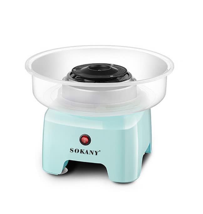 Аппарат для производства сахарной ваты Sokany SK-520 500W Blue (28214411)