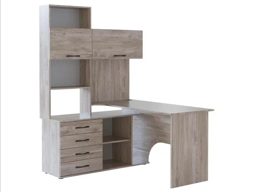 Комп'ютерний стіл кутовий з надбудовою Трюфель (1117885) - фото 4 Комп'ютерний стіл кутовий з надбудовою Трюфель (1117885) - фото 4