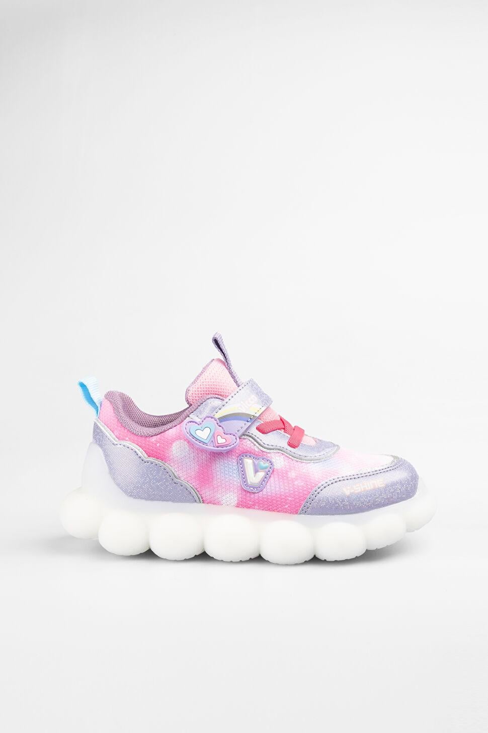 Кроссовки для девочки Vicco Balloon с подсветкой подошвы р. 30 длина стопы 19 см Сиреневый (3486408670309)