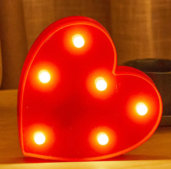 Серце об'ємне led 16x16 см Червоний (553118) - фото 4 Серце об'ємне led 16x16 см Червоний (553118) - фото 4