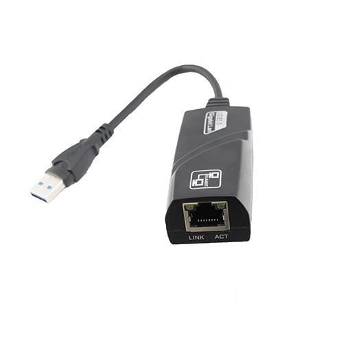 USB 3.0 мережева карта Ethernet RJ45 1 Гб/с Black - фото 2 USB 3.0 мережева карта Ethernet RJ45 1 Гб/с Black - фото 2