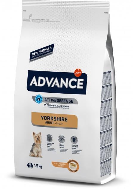 Корм сухой Advance Dog Yorkshire Terrier 1,5 кг