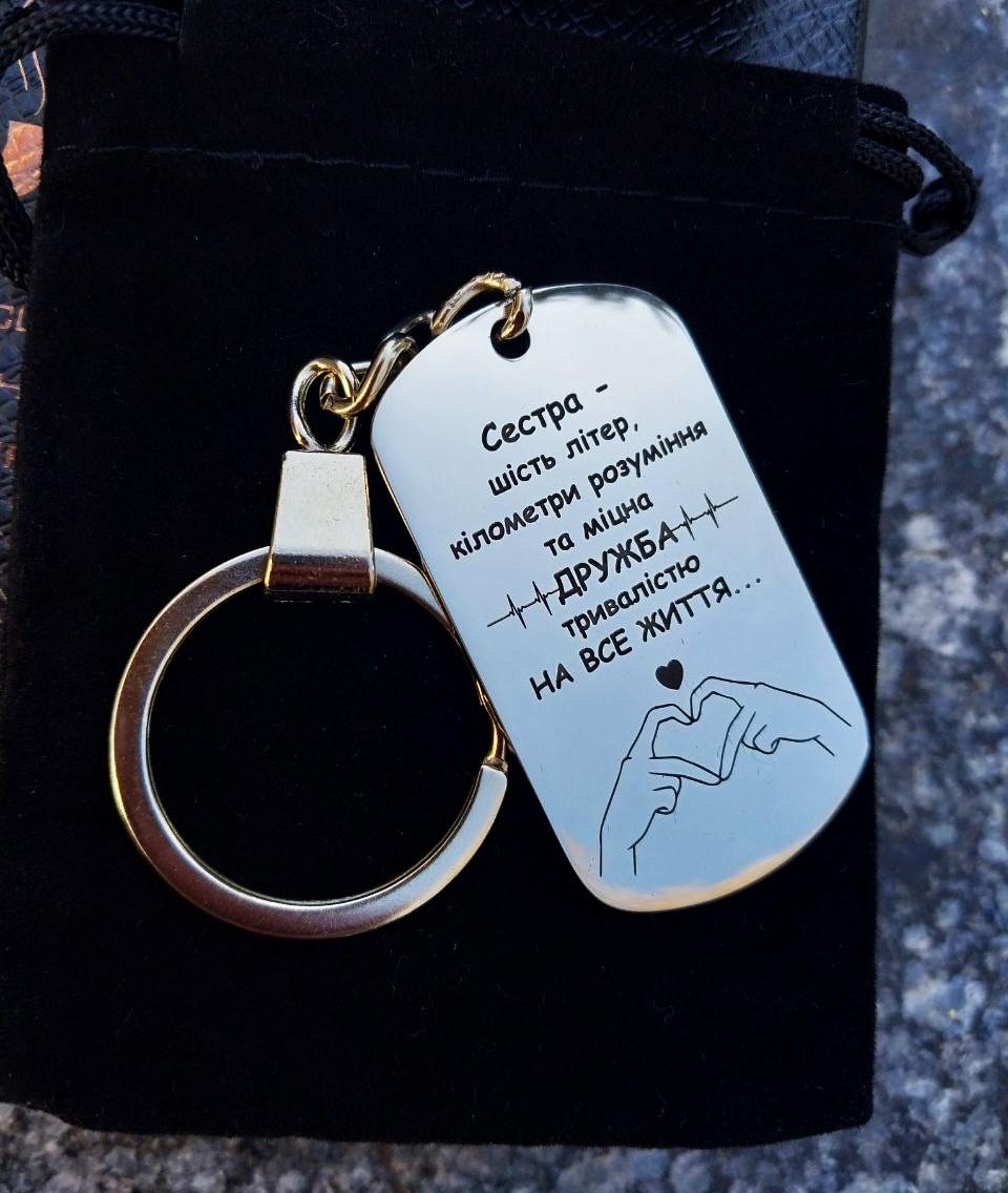 Брелок на подарок с надписью на заказ (2174409166)