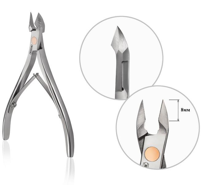 Кусачки профессиональные для кожи Razor 8 мм (NW-08s) - фото 2 Кусачки профессиональные для кожи Razor 8 мм (NW-08s) - фото 2