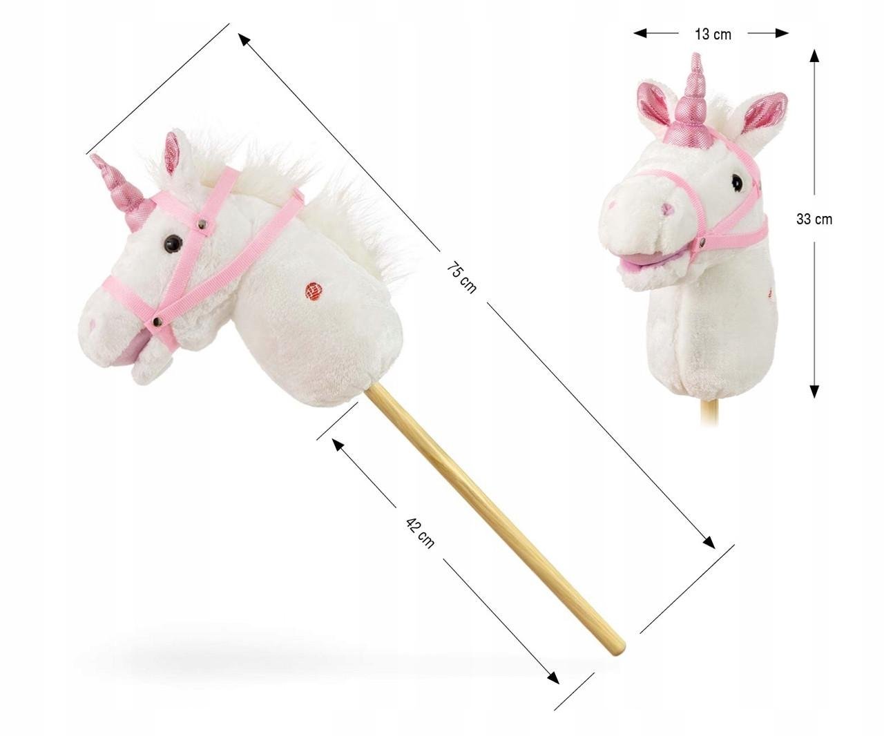 Игрушка детская Milly Mally HOBBY HORSE Единорог Белый (2503842641) - фото 6 Игрушка детская Milly Mally HOBBY HORSE Единорог Белый (2503842641) - фото 6