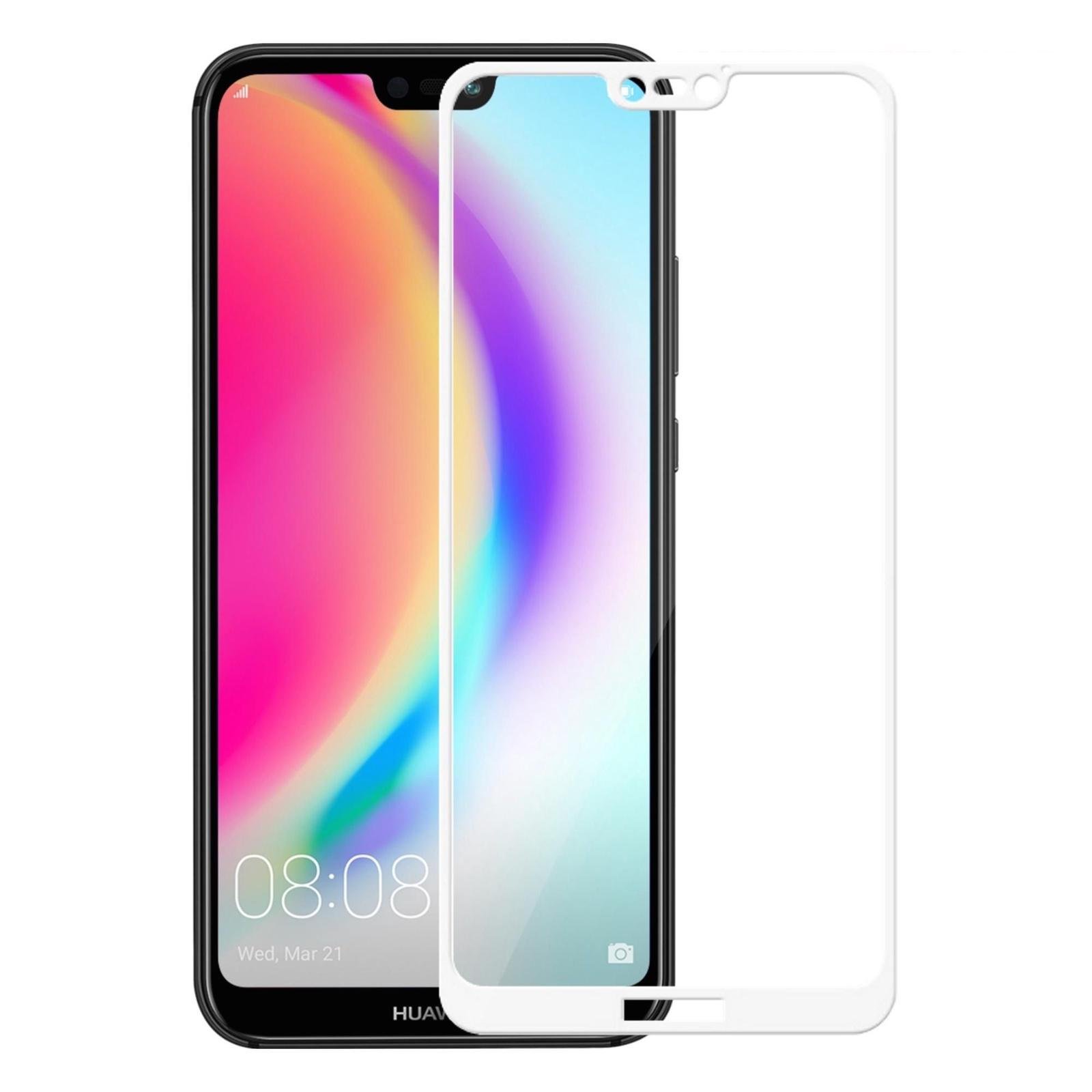 Защитное стекло Mocolo для Huawei P20 Full Cover 0,33 мм White