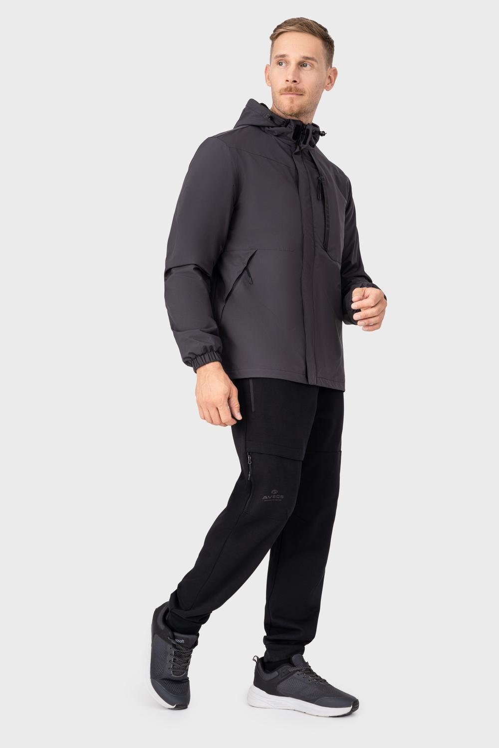 Ветровка Avecs 50416/17-M Темно-серый - фото 2 Ветровка Avecs 50416/17-M Темно-серый - фото 2