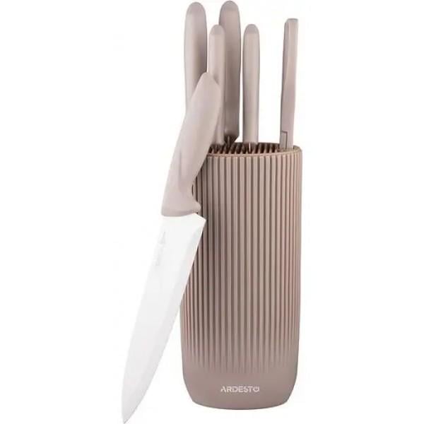 Набор ножей с блоком Ardesto Gemini AR2107KH 7 предметов