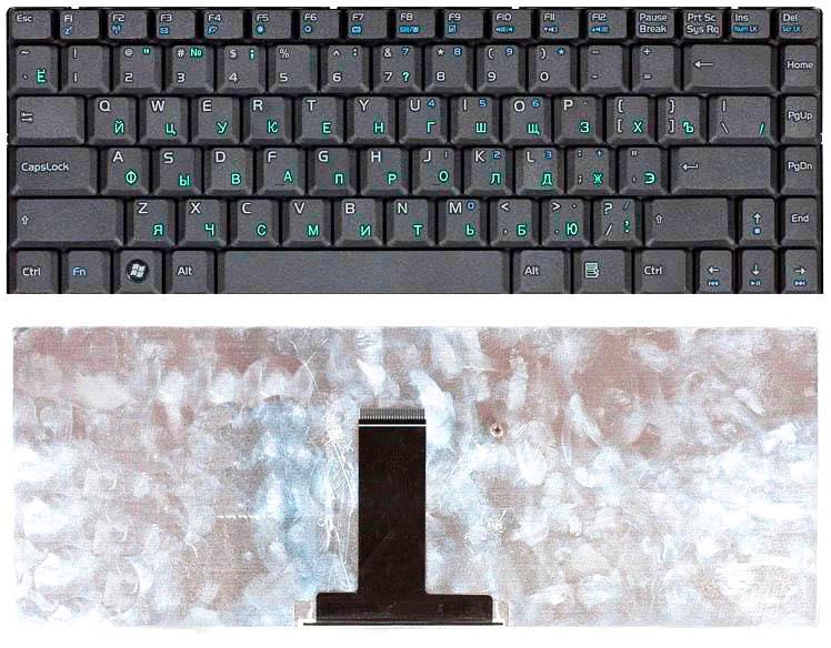 Клавиатура для ноутбука Benq Joybook R45 Black