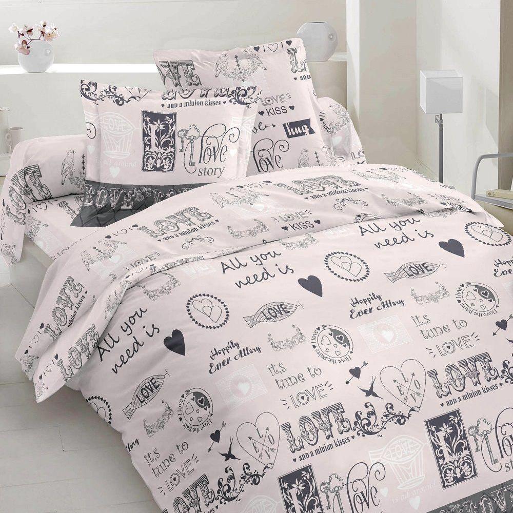 Комплект постельного белья Vital Textile Голд Люкс бязь двуспальный 180х220 см (BL2-194)