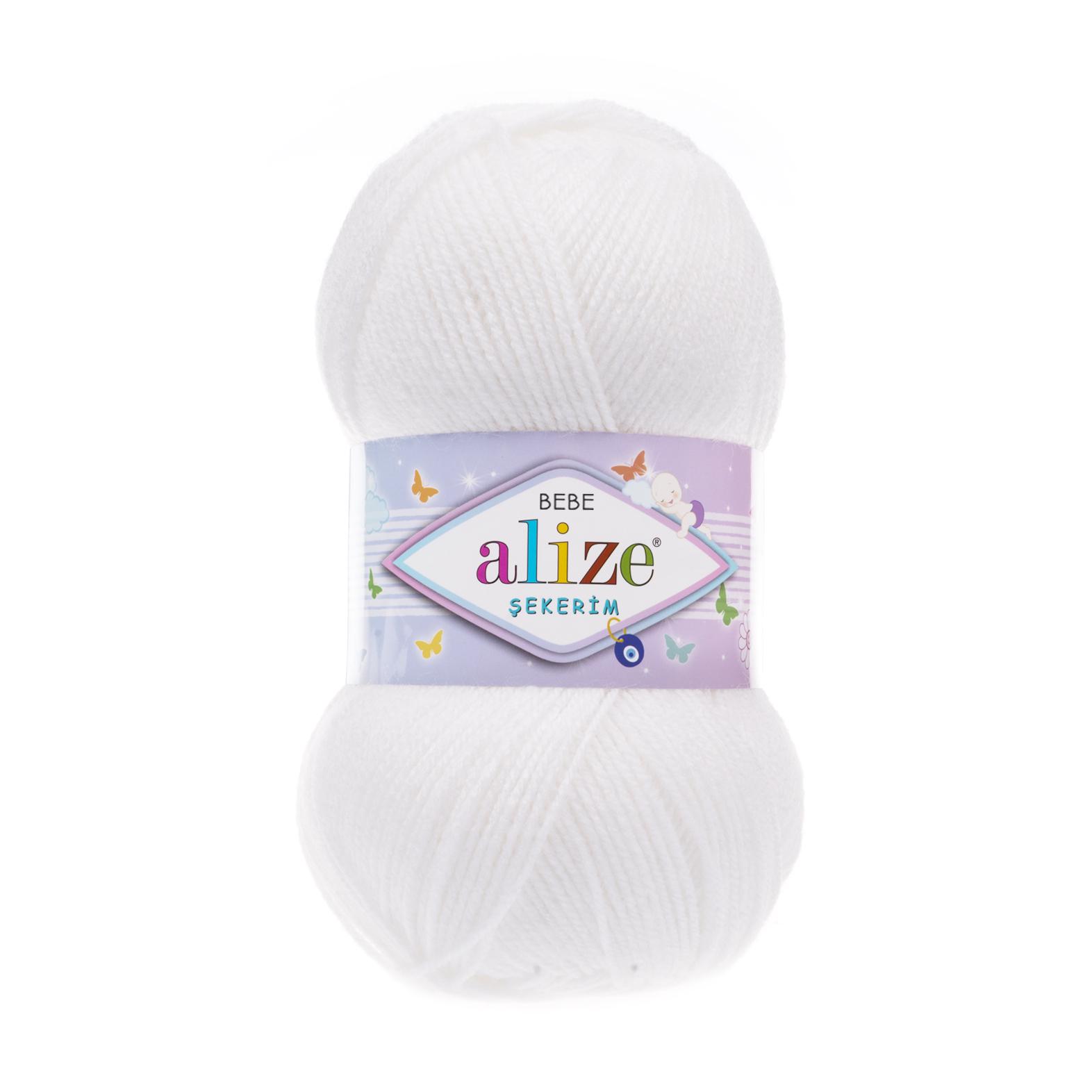 Пряжа Alize Sekerim Bebe 55 Пряжа Alize Sekerim Bebe 55