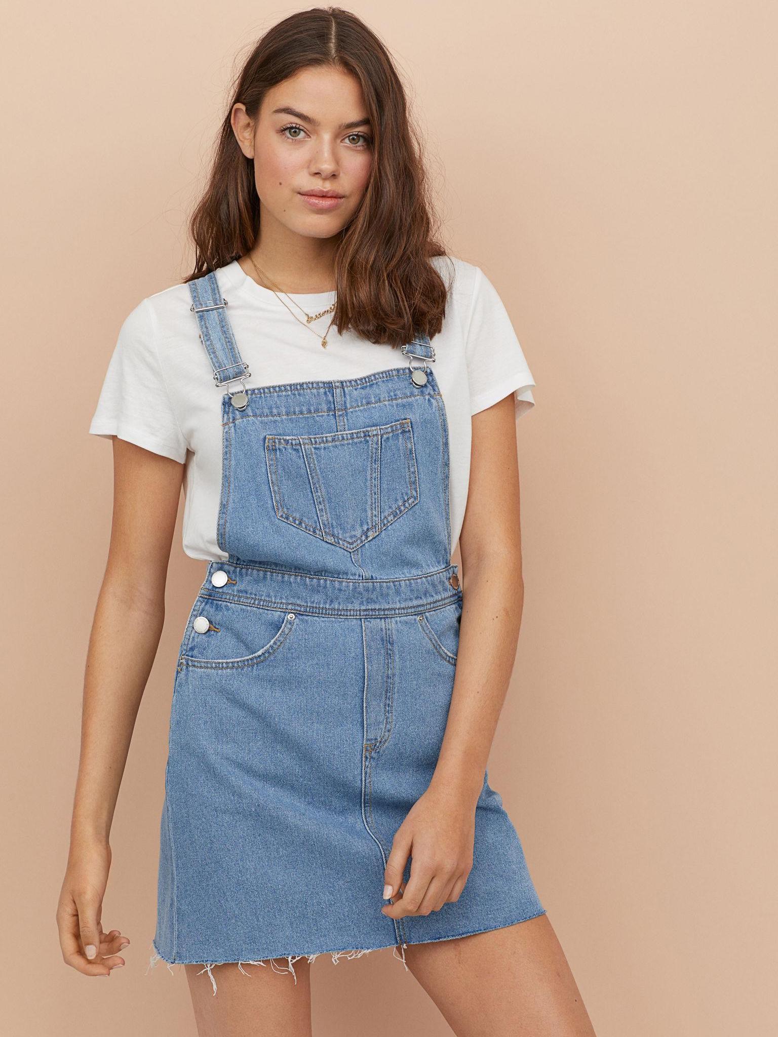 Сарафан H&M р. 32 Голубой (696733b24)