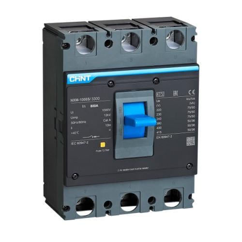 Автоматичний вимикач корпусний CHINT NXMS-1000S/3300 800A (845705)