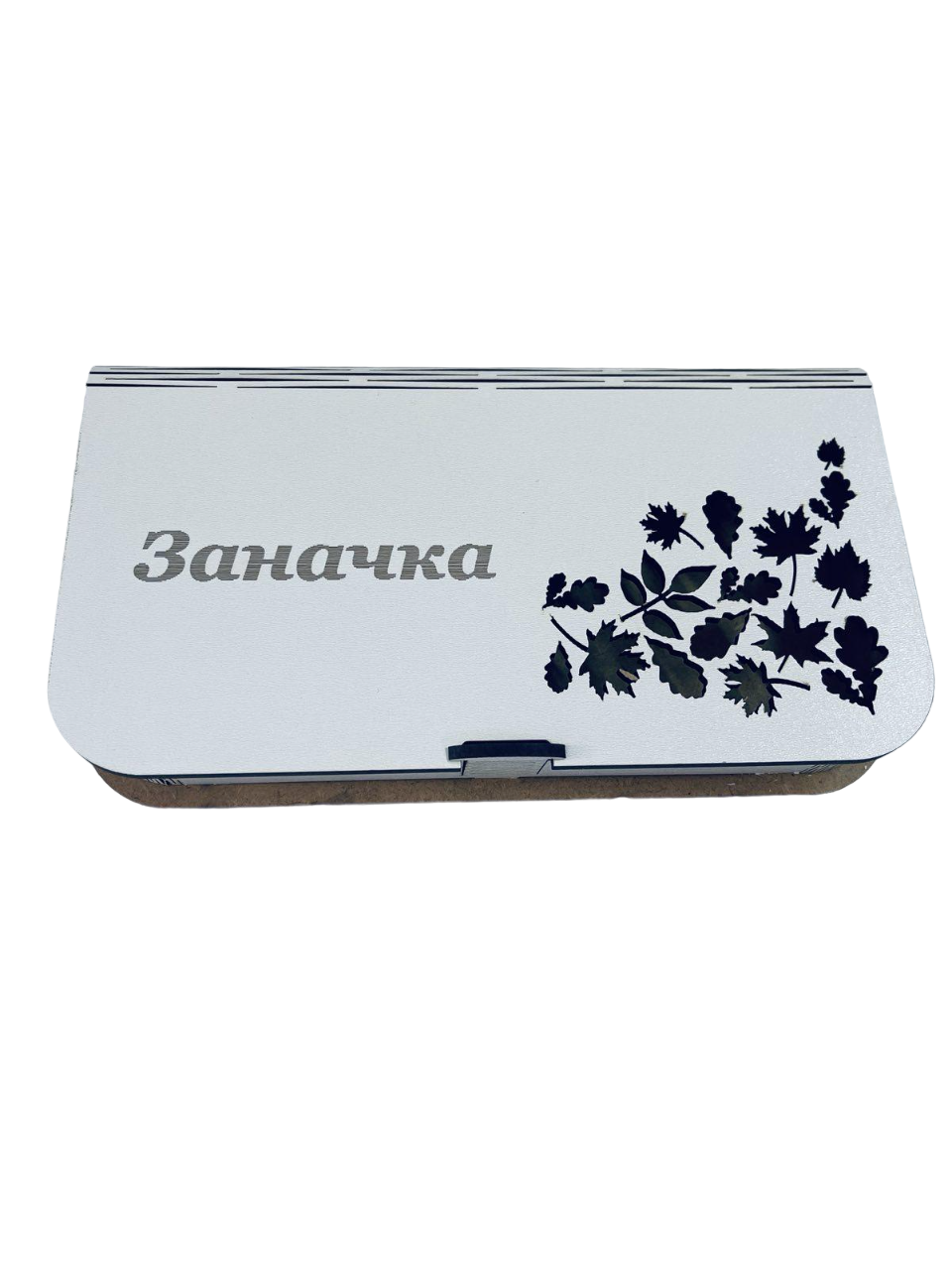 Конверт деревянный для денег Белый (15276015)