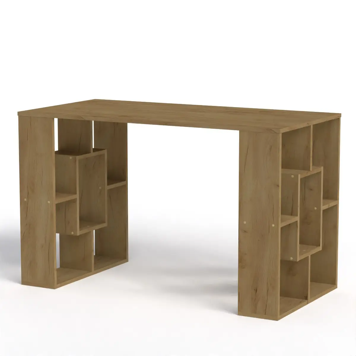 Письмовий стіл Студент-3 120х60х74 см Дуб крафт золотий