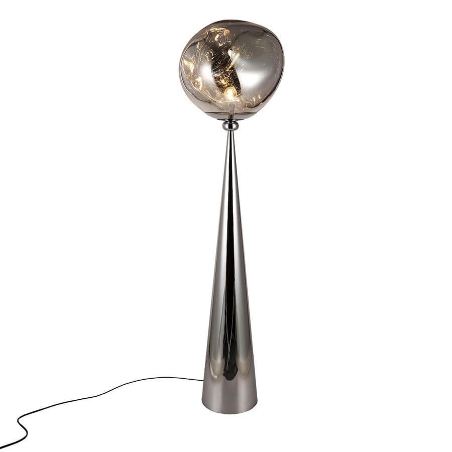 Торшер 793F01-1 CH 380 E27 Срібний - фото 2