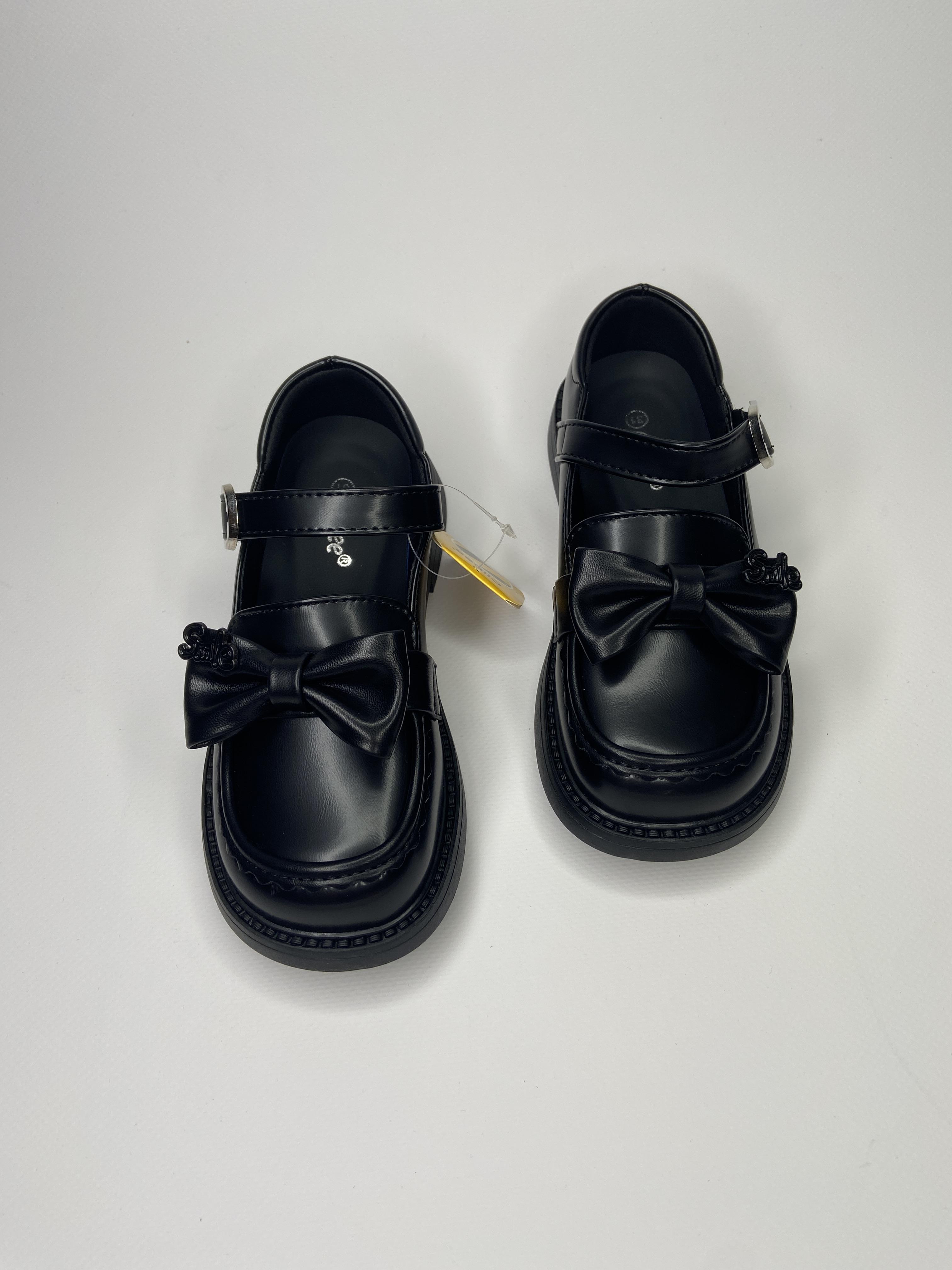 Туфлі для дівчаток ТМ Clibee 451245 р. 31 19 см Чорний (28106349) - фото 4 Туфлі для дівчаток ТМ Clibee 451245 р. 31 19 см Чорний (28106349) - фото 4