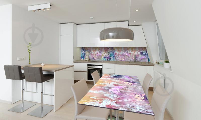 Наклейка виниловая на стол Zatarga «Полевые цветы Велосипед» 600х1200 мм Z180735st Наклейка виниловая на стол Zatarga «Полевые цветы Велосипед» 600х1200 мм Z180735st