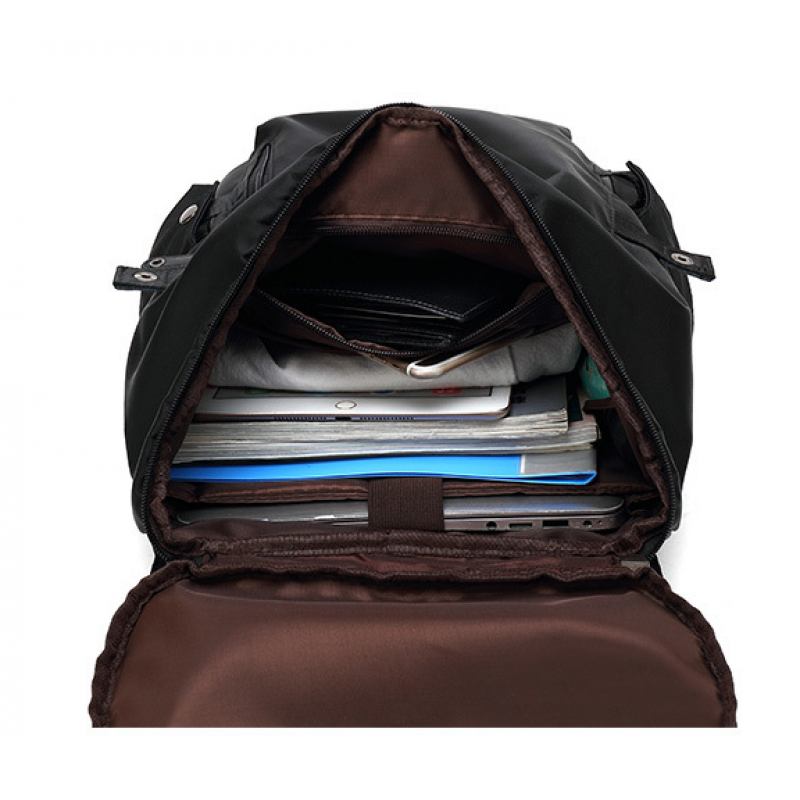 Рюкзак чоловічий міської 41х30х14 см Чорний (608) - фото 5 Рюкзак чоловічий міської 41х30х14 см Чорний (608) - фото 5