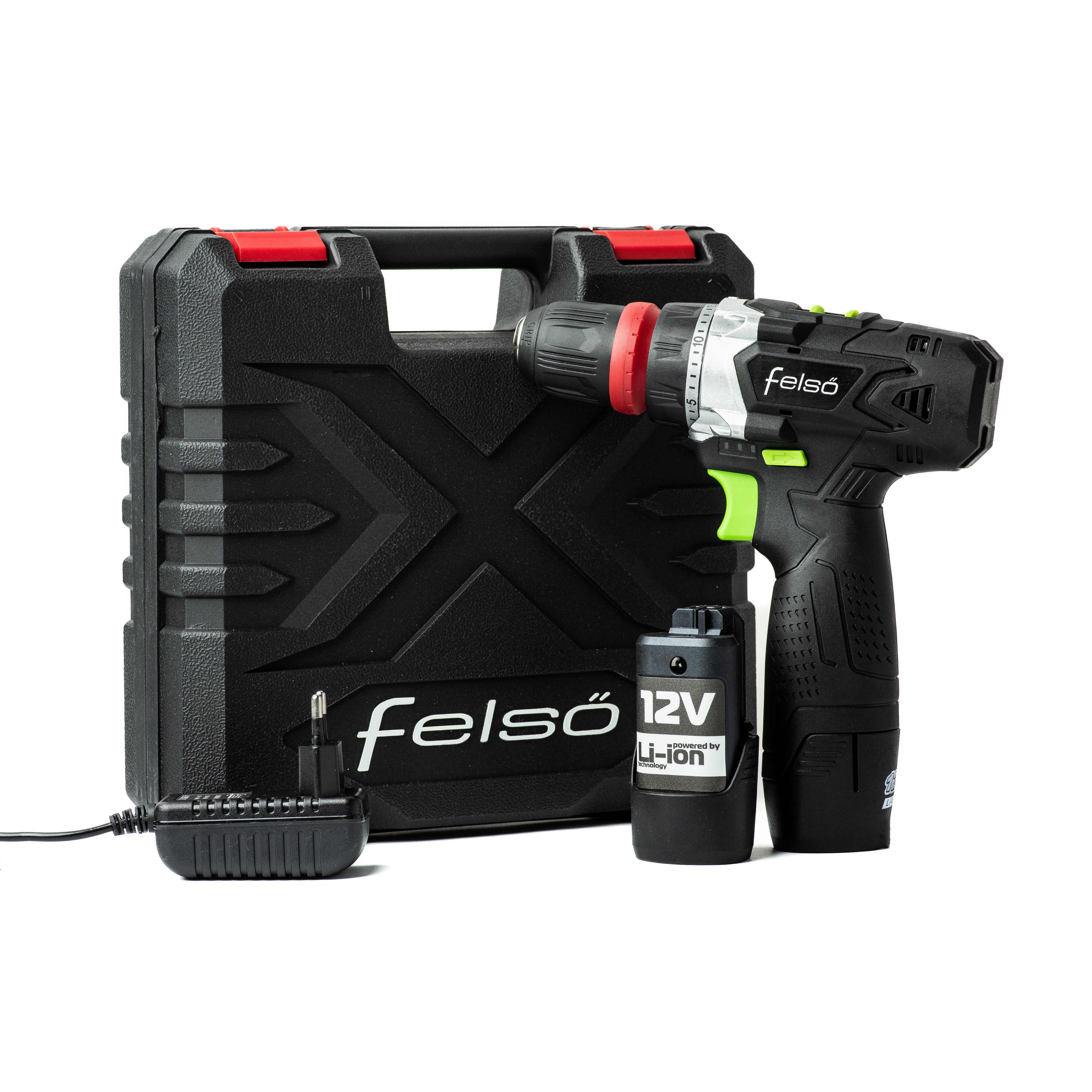 Дрель-шуруповерт аккумуляторная Felso CD1220Q (25457257) - фото 6 Дрель-шуруповерт аккумуляторная Felso CD1220Q (25457257) - фото 6