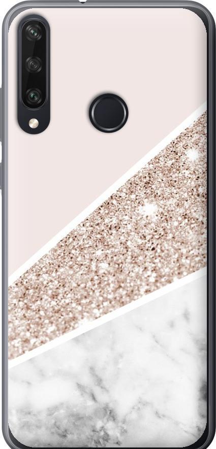 Чехол на Huawei Y6p Пастельный мрамор (4342t-1952-42517)