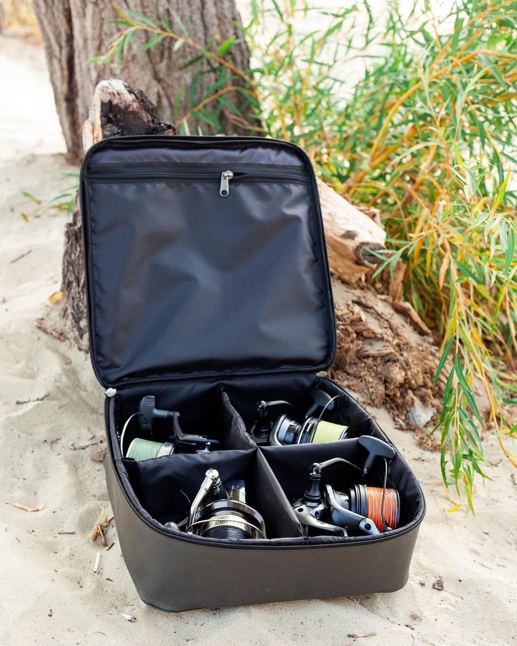 Жёсткий чехол для 4-х катушек Fisher (K-001) - фото 4 Жёсткий чехол для 4-х катушек Fisher (K-001) - фото 4