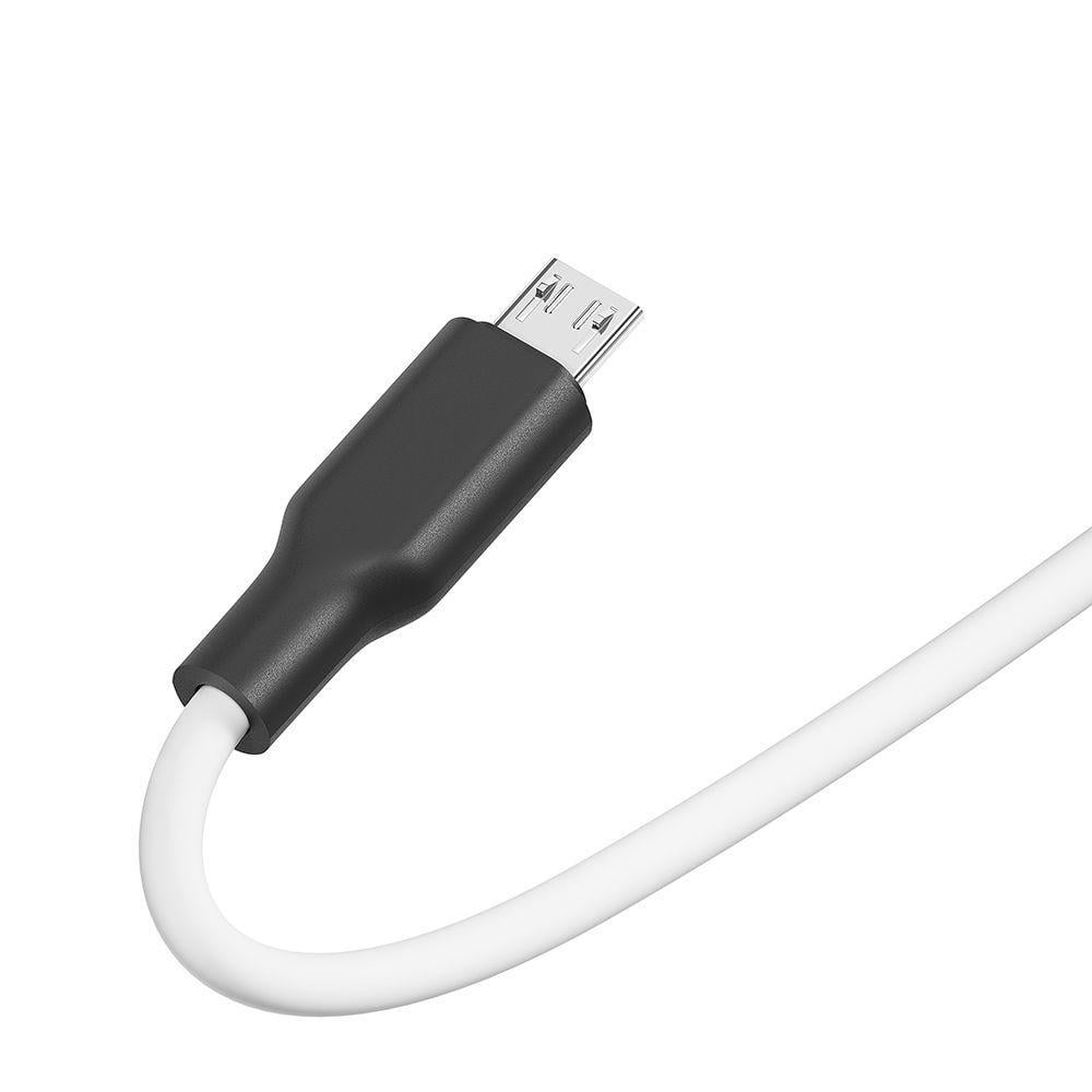 Кабель Ridea RC-M114 Soft Silico USB to Micro USB Белый (209-00162) - фото 6