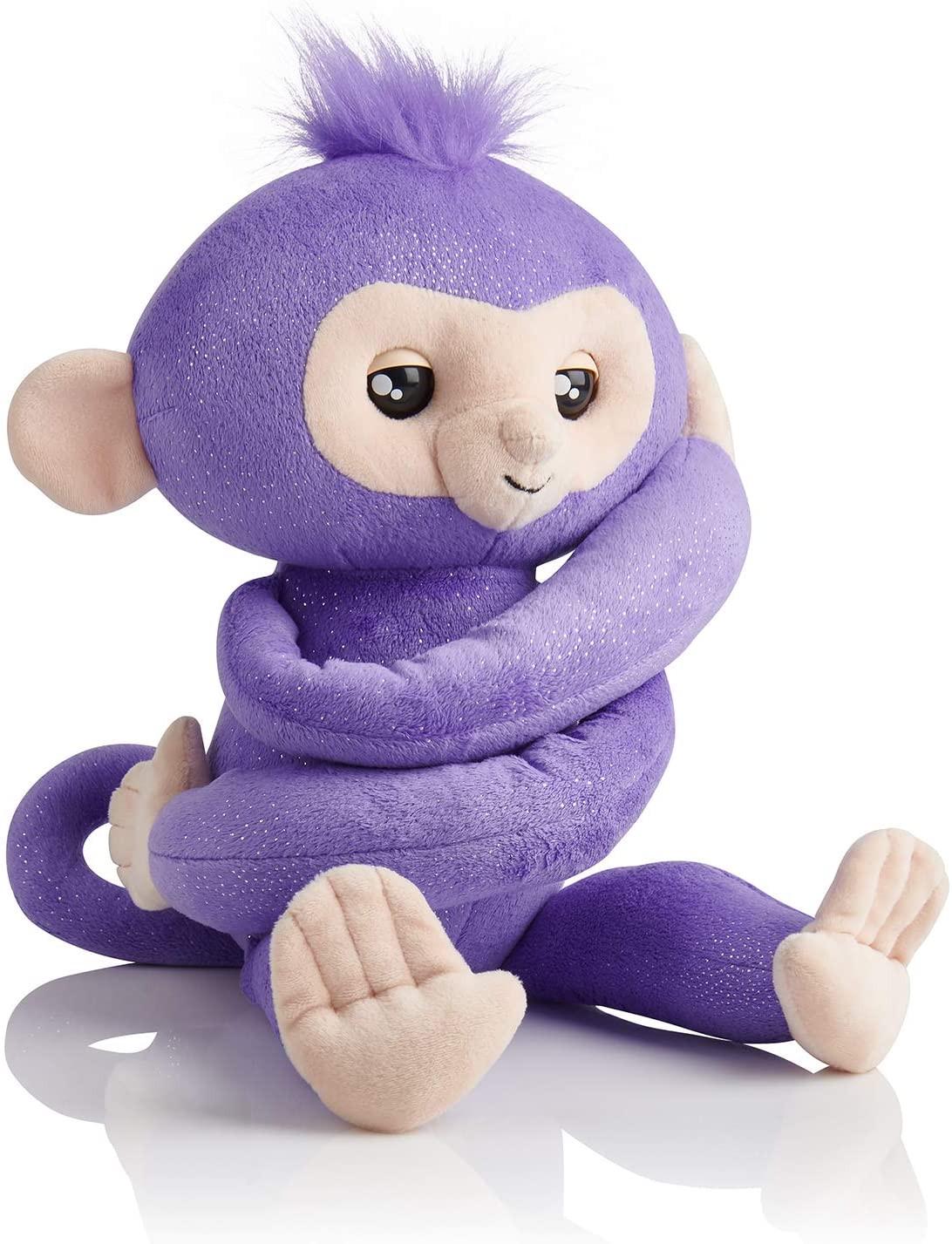 Интерактивная обезьянка-обнимашка WowWee Fingerlings HUGS Kiki (WWF16) - фото 2