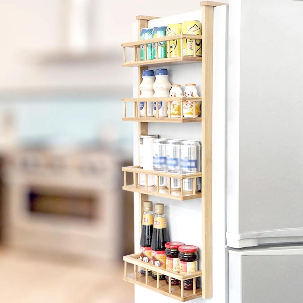 Полка на холодильник из дерева Полония Бланже (ПХО-001801)