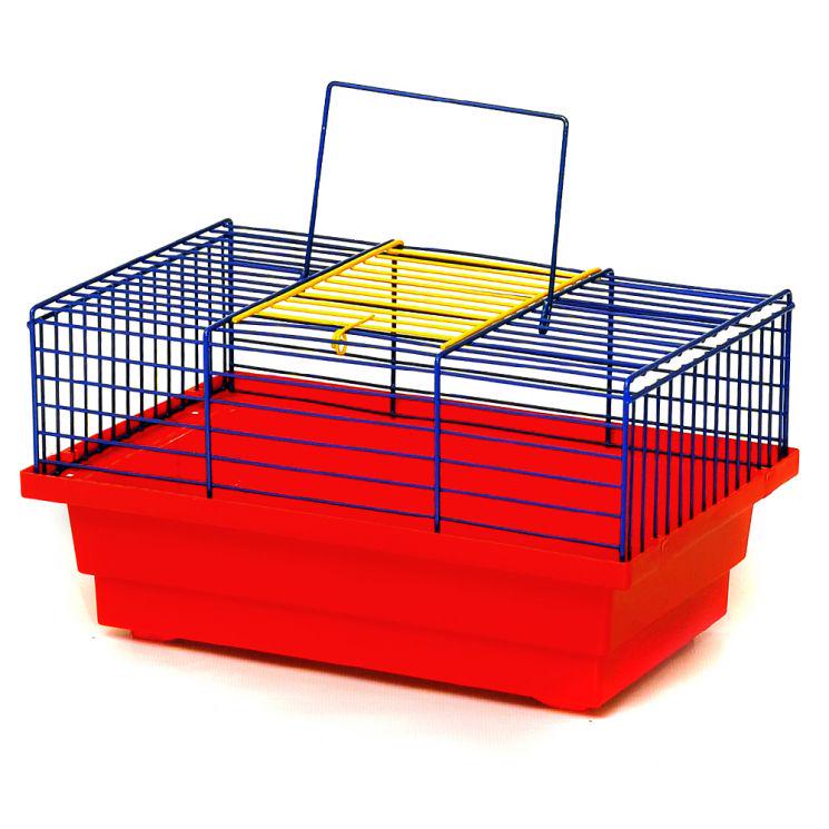 Клетка для грызунов Лорі Грызун 28х18х15 см Красный (A-002789)