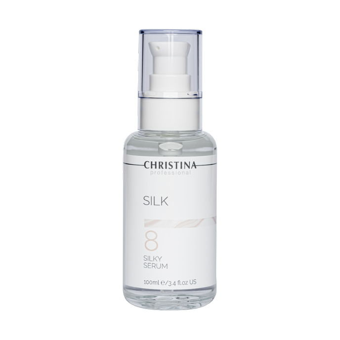 Сыворотка для выравнивания морщин шаг 8 Christina Silk Silky Serum 100 мл (CHR444)