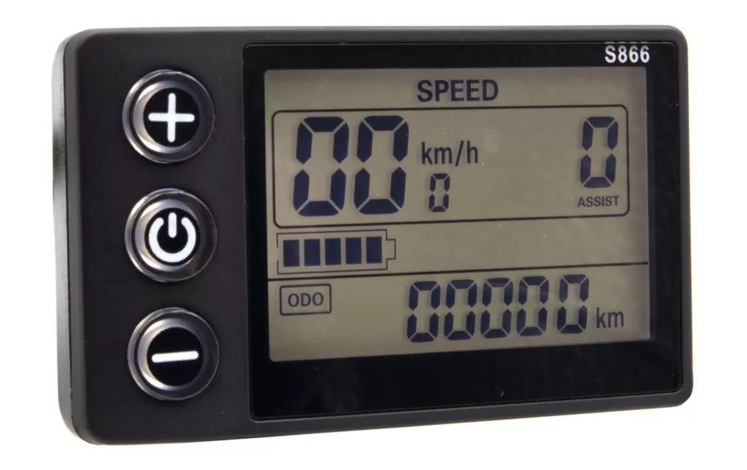 Дисплей для электровелосипеда SW S866 24/36/48V