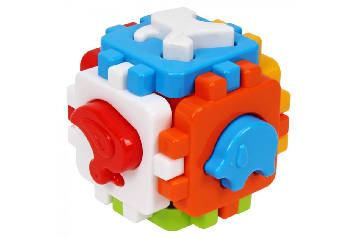 Іграшка куб ТехноК Розумний малюк Свійські тварини ТехноК (1943) - фото 2 Іграшка куб ТехноК Розумний малюк Свійські тварини ТехноК (1943) - фото 2