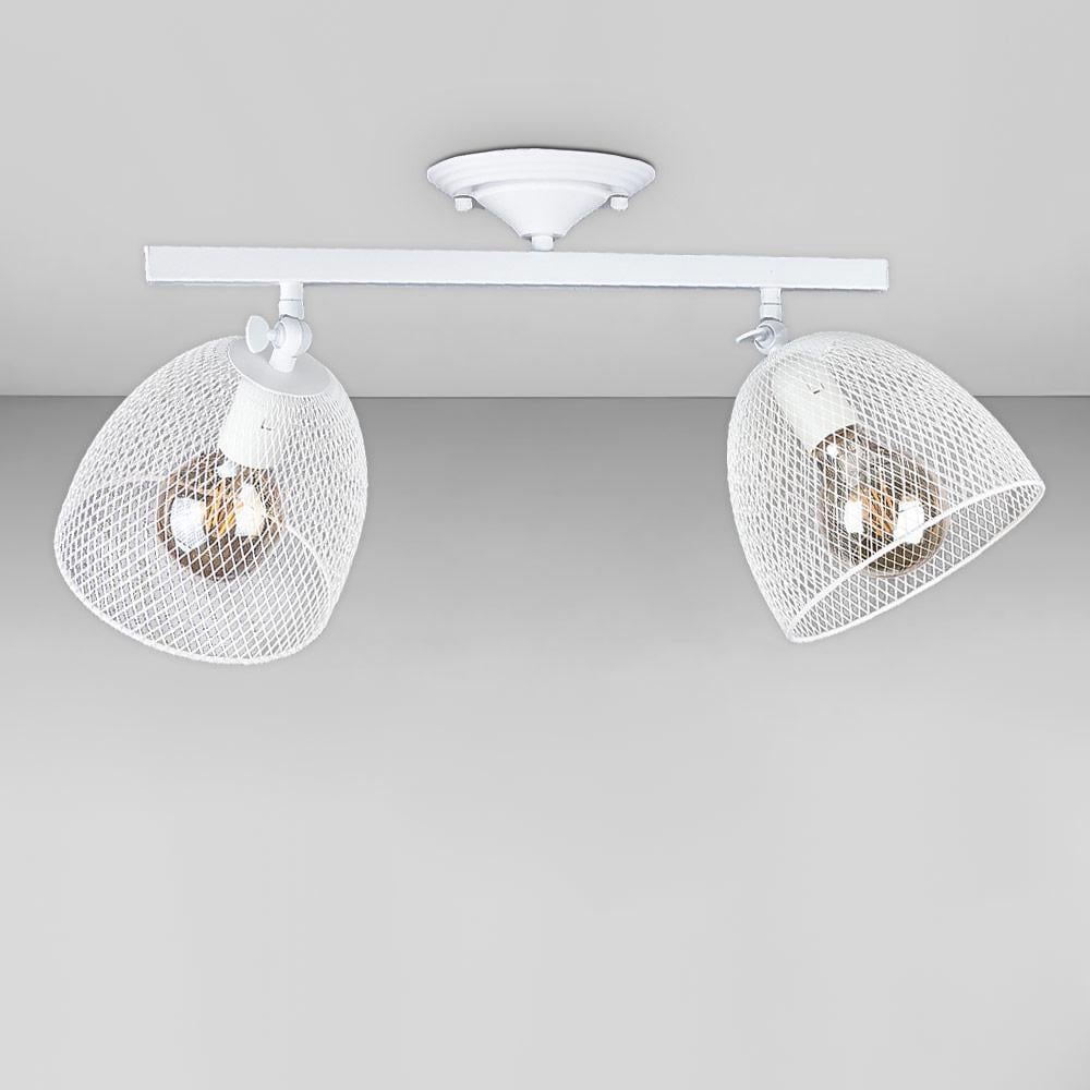 Люстра потолочная лофт Light House LS-18455F-2 WH Белый