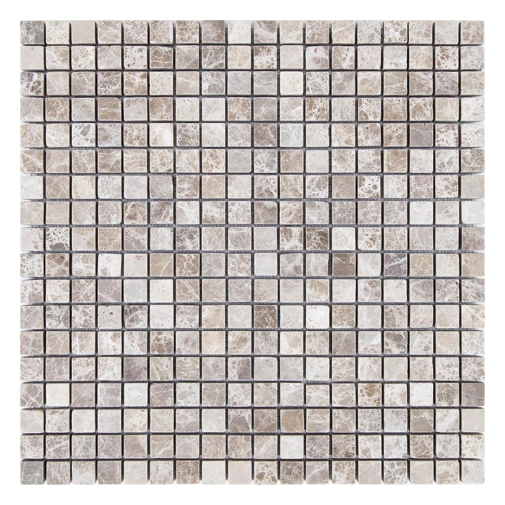 Мозаика Mozaico De Lux C-MOS Stone Emperador Light Tumbled (002069)