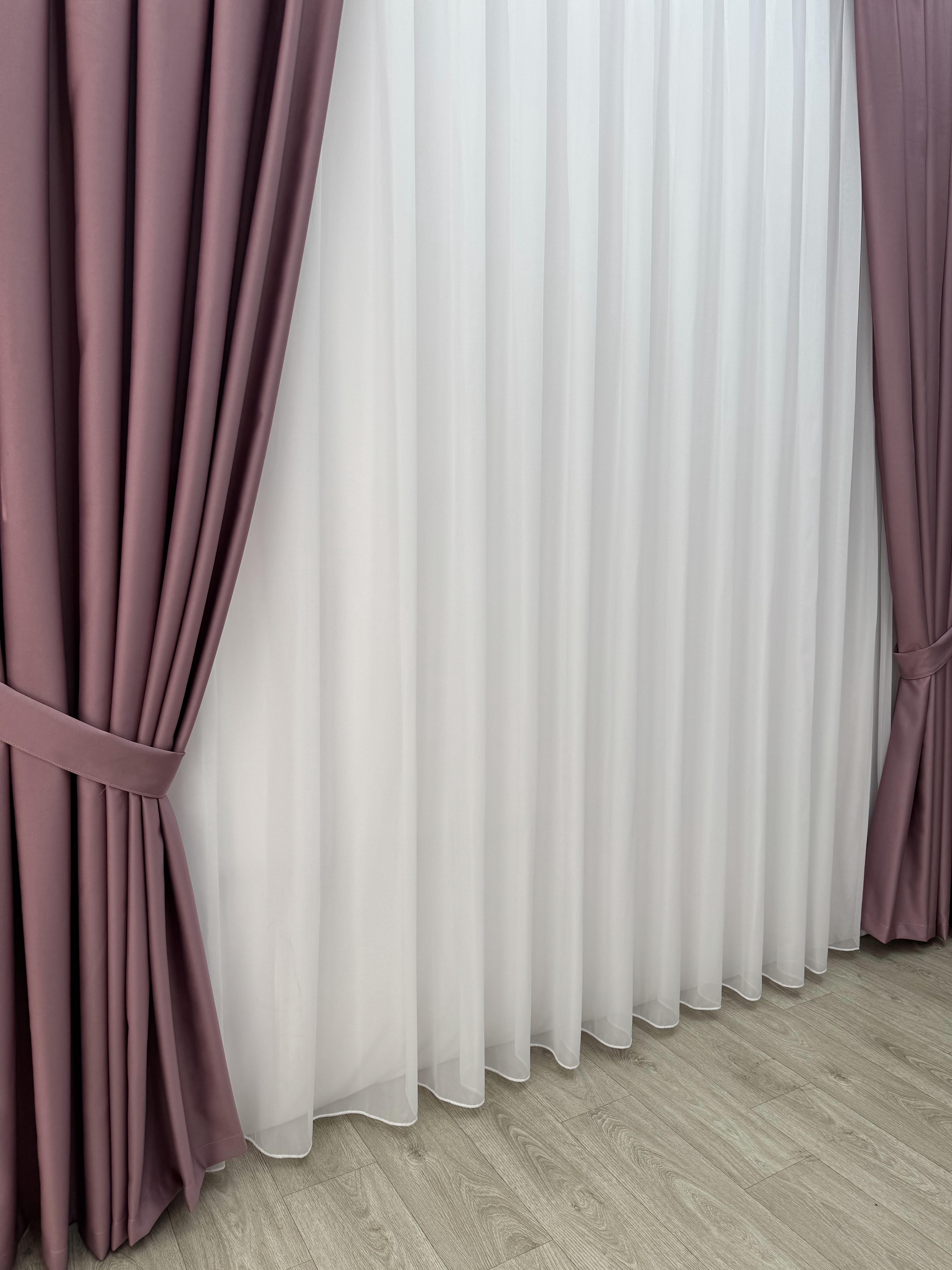 Штора блекаут на тасьмі 6 см 150х270 см Лавандовий (11916987) - фото 9 Штора блекаут на тасьмі 6 см 150х270 см Лавандовий (11916987) - фото 9