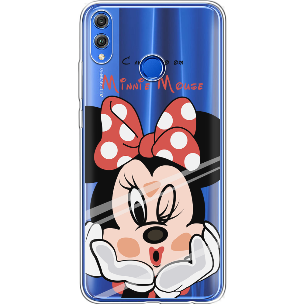 Чехол Boxface Honor 8x Lady M Прозрачный силикон (35419-cc59-35419)