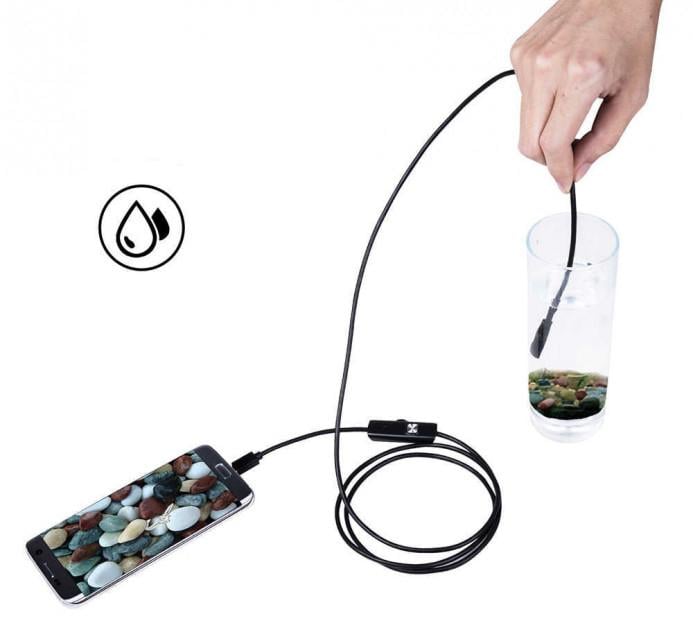 Ендоскоп для Android та PC Endoscope гнучка камера 7 мм 35 м (ART-0518) - фото 7