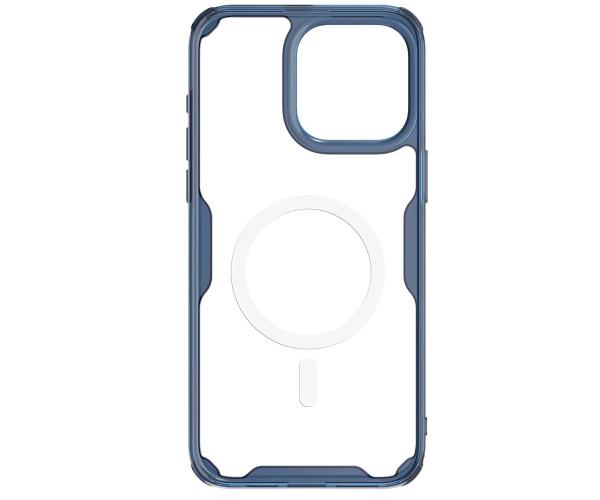 Силиконовый чехол Nillkin Nature TPU Pro Case для iPhone 15 синий