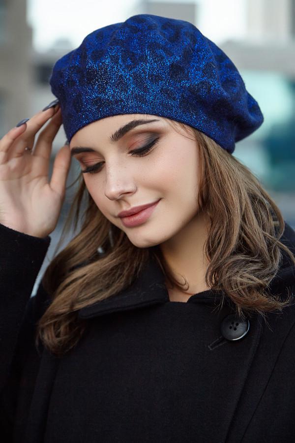 Берет женский Braxton Леопард Джинсовый (6074/26479084)